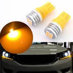 2PCS Amber Yellow Led Bulbs Fit For 2013-2015 Honda Accord Headlight Strip. Fixed Price $11.99.