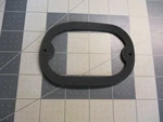 1955-1972 Harley-davidson Sportster Duo-glide Taillight Lens Gasket 68122-55. Fixed Price $24.99.