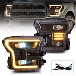 Vland Full Led Projector Headlights Sequential Turn Ford F150 2015-2017 Set. Fixed Price $443.51.