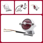 Polished Motone Led Bel Air Tail Light & Fender Mount Kit Motorcycle Car Truck. Fixed Price $98.99.