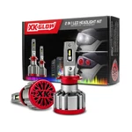 H7 2 IN1 Led Bulb With Multi-color Devil Eye Xkchrome Smartphone App. Fixed Price $214.49.