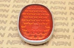 Vintage Jawa Cz Rear Tail Light Reflector Lens Glass Hella K2424 Nos. Fixed Price $50.00.