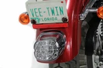 Lay Down Tail Lamp Assembly Smoked Led For Harley Davidson By V-twin. Fixed Price $139.40.