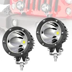 2X For Jeep Gladiator 3" 4" Round Led Off Road Driving Spot Lights Work Fog Pods. Fixed Price $65.99.