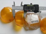 4PCS Yamaha RS100 YB100 RD125 RS125 LS3 FS1E U5 U7 Turn Signal Light Winker Lens. Fixed Price $22.98.