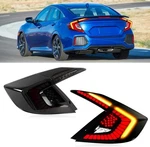 Led Tail Lights Assembly Fit For 2016-2021 Honda Civic Sedan With Smoked Lens.... Fixed Price $350.00.