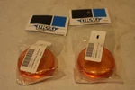Drag Specialties Amber Signal Lenses For Harley Davidson DS-280517. Fixed Price $13.99.