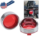 For Harley Heritage Classic 2PCS Turn Signal Red Lens Cover W/ Visors Bezels. Fixed Price $10.44.