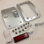 Chrome License Plate Bracket For Harley 05-07 Softail Flstsc Deluxe Flstn. Fixed Price $47.03.