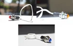 Custom Dash Instrument Toggle Switch Interior Light Combo Lens Chrome Bezel Nut. Fixed Price $18.78.