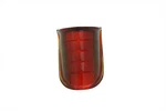Tail Lamp Lens Beehive Style Glass Red For Harley Davidson By V-twin. Fixed Price $39.82.