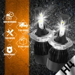 H4 9003 HB2 488W 48800LM Cree Led Conversion Headlight Kit Hi/low Beam 6000K. Fixed Price $19.25.
