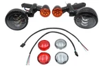 Custom Auxiliary Lighting Kit Black For Harley-davidson Touring. Fixed Price $346.06.