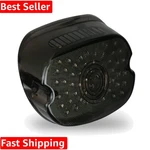 Super Bright Lay Down Smoke Lens Led Tail Light For Harley Electra Glide & Dyna. Fixed Price $50.34.