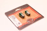 New Oem Harley-davidson 75151-00 Bayonet Bulb Kit Green 12V/.12A Nos. Fixed Price $6.07.