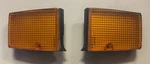 Rare!! 83-84 Honda Aero Lead NH80 Front Handlebar Headlight Cover Reflectors R&l. Fixed Price $75.00.