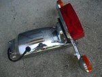 79-1982 Honda CB750C Custom Rear Fender Tailight Turn Signal Assembly. Fixed Price $149.90.
