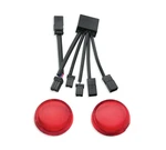 Nos Genuine Harley Red Brake Run Turn Signal Conversion Kit 2014 Up Xl 69200765. Fixed Price $40.00.
