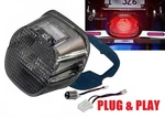 Smoke Lens Tail Brake Led Light Harley Custom Motorcycle Stop Lamp Xl Flh Fxr. Fixed Price $29.99.