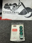 Harley Chris Products License Plate Mini-reflectors Green 4/PK CH4G New. Fixed Price $7.98.