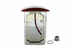 Chrome Slice Led Vertical Mount Tail Lamp Assembly For Harley Davidson By V-twin. Fixed Price $208.47.