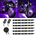 Ledglow 6PC Purple Motorcycle Neon Underglow Accent Flexible Lights Kit. Fixed Price $69.99.