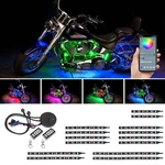 Ledglow 14PC Bluetooth Million Color Motorcycle Neon Accent Light Kit App. Fixed Price $194.99.