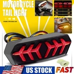 Motorcycle Led Integrated Tail Light W/ Turn Signals For Honda Grom MSX125 14-UP. Fixed Price $18.99.