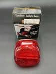 Custom Chrome Harley Davidson "laydown" Style Red Taillight Lens. Fixed Price $10.00.