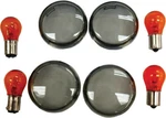 Harddrive Turn Signal Lens Kit Smoked Harley Flh Flt 04-20/FLST 02-17/XL 01-17. Fixed Price $43.16.