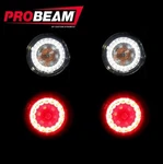 Like New. Custom Dynamics PB-BCM-KIT1 Probeam Led Turn Signal Conversion. Fixed Price $119.99.