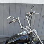 1" Ape Hanger Handlebar 10-1/2" Rise Drag Z-bar For Harley Sportster Xl Softail. Fixed Price $62.95.