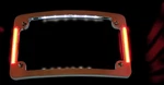 Custom Dynamics Tri Radius Horizontal All In One License Plate TF06-C. Fixed Price $119.95.