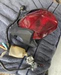Tail Light & Wire Harness 33703-KZZ-305 , 2013 Honda CRF250L. Fixed Price $125.00.
