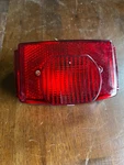 Nos Lucas L917 Red Triumph Bsa Norton. Fixed Price $19.99.