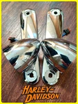 Harley Davidson Front Turn Signals Marker Lights Set Pair Hd - 68000037 No Lens. Fixed Price $125.00.