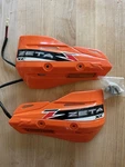 Zeta Xc Handgaurds Covers With Integrated Turn Signals Ktm Orange. Fixed Price $50.00.