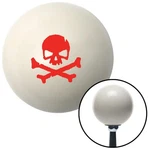 Red Skull Ivory Knob W/ M16X1.5 Insert Shifter Auto Manual Custom Brody. Fixed Price $89.95.