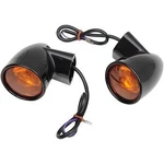 Drag Specialties 2020-0602 Black Amber Rear Bullet-style Turn Signals. Fixed Price $147.61.