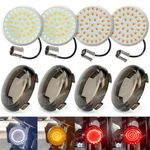 1157 Led Turn Signal Lights Smoke Lens For Harley Touring Sportster Softail Dyna. Fixed Price $17.58.