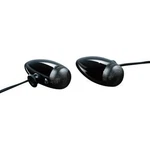 Kuryakyn 2504 Gloss Black Amber/smoke Led Mini Bullet Lights For Motorcycles. Fixed Price $139.99.