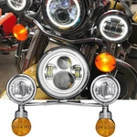 7" Led Headlight & 4.5" Fog Passing Lights Combo For Honda Shadow VT1100. Fixed Price $195.99.