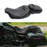 Black Driver Passenger Seat For Harley Electra Road Street Glide 2009-2021 10. Fixed Price $119.95.