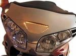 Nos Honda Show Chrome Amber Accent Strip For Windshield Garnish GL1800 52-697A. Fixed Price $34.94.
