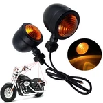 2X Motorcycle Bullet Brake Running Turn Signal Tail Light For Yamaha Cafe Racer. Fixed Price $9.50.
