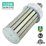 120W Led Corn Bulb Street Lamp Garage Factory Warehouse Post Lighting Dlc. Fixed Price $59.76.