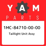 1MC-84710-00-00 Yamaha Taillight Unit Assy 1MC847100000, New Genuine Oem Part. Fixed Price $195.18.