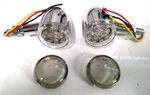 Drag Specialties Chrome Billet Running/turn Light Amber New 2040-1957. Fixed Price $96.00.