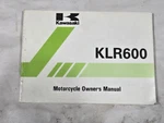 1985 Kawasaki KLR600 B1 Owner's Manual. Fixed Price $29.99.