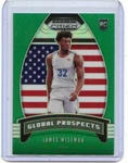 2020-21 Dp #97 James Wiseman "green Prizm" Rookie Card Rc Warriors, 122520. Fixed Price $14.36.